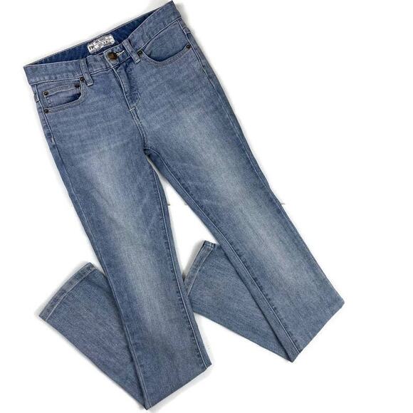 Free People High Rise Jeans Light Wash Denim Skinny Womens Sz 25 61855-16515125 - Picture 1 of 9